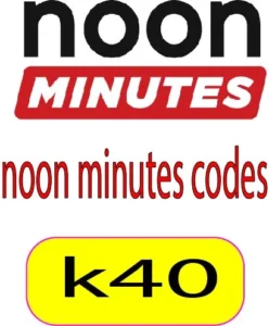 noon minutes codes