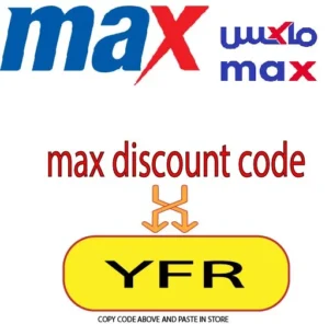 max discount code