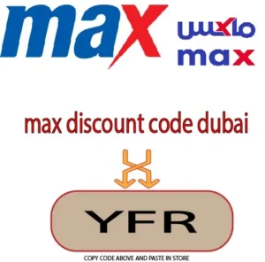 max discount code dubai