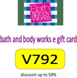 bath and body works e gift card