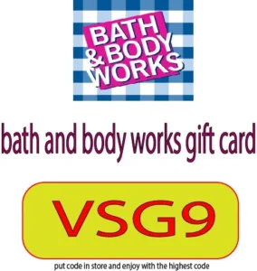 bath and body works gift card