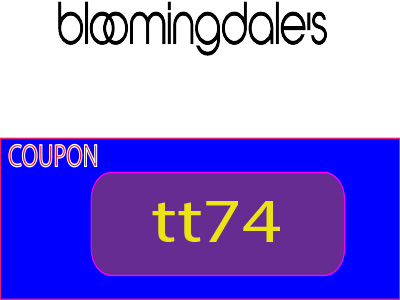 bloomingdales coupon code