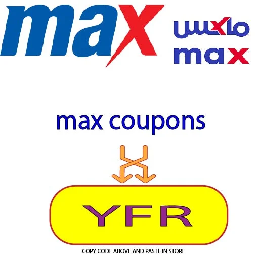 max coupons