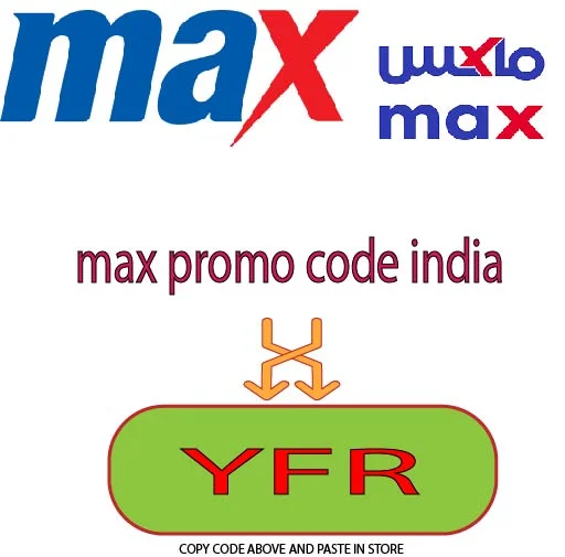 max promo code india