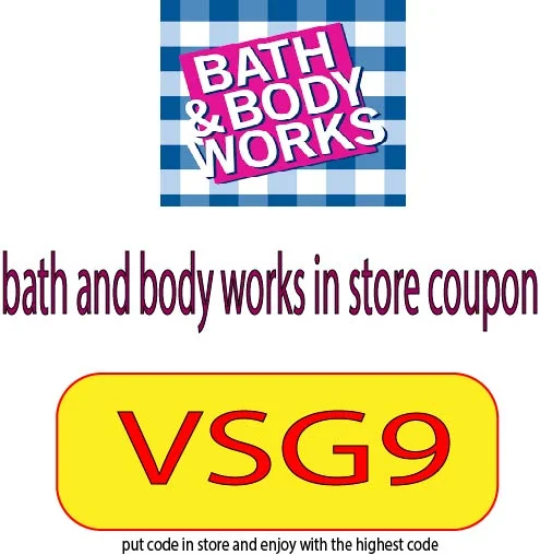 bath and body works in store coupon